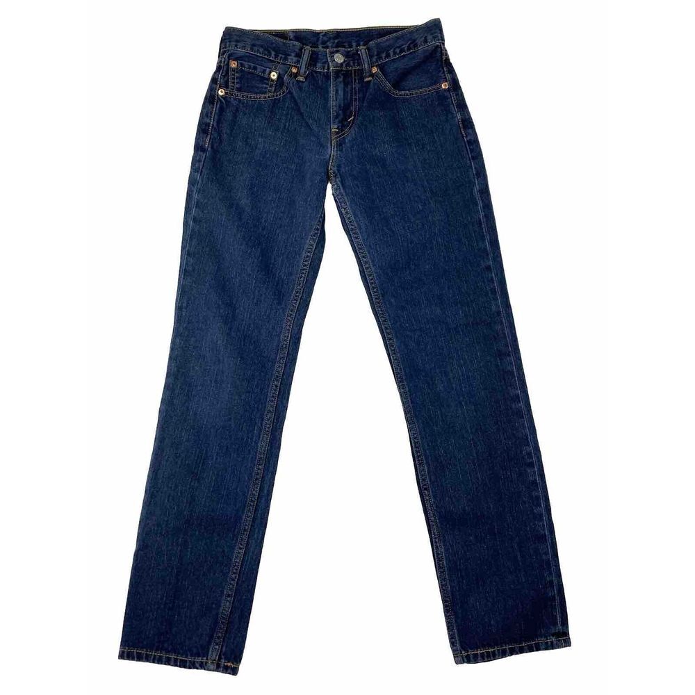 Levi's 511 Denim Jeans Mens Blue Medium Wash Size 28x30‎